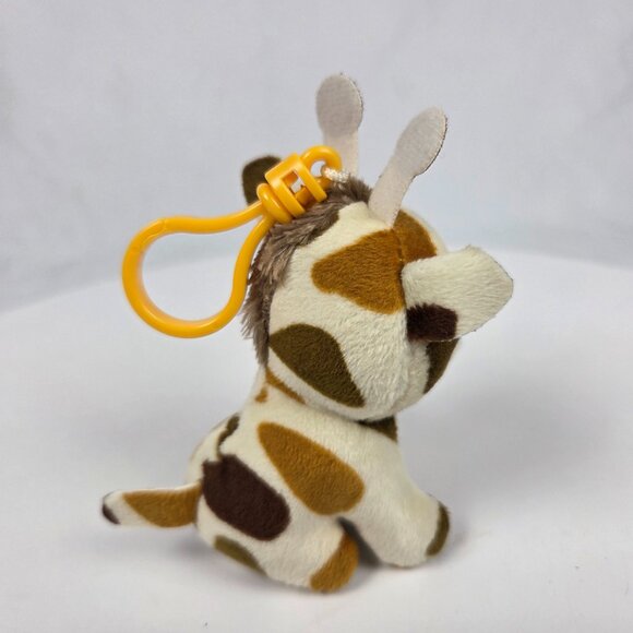 TY Beanie Boos - STILTS the Giraffe (Glitter Eyes)(Key Clip - 3 inch) - NWT - Picture 3 of 8